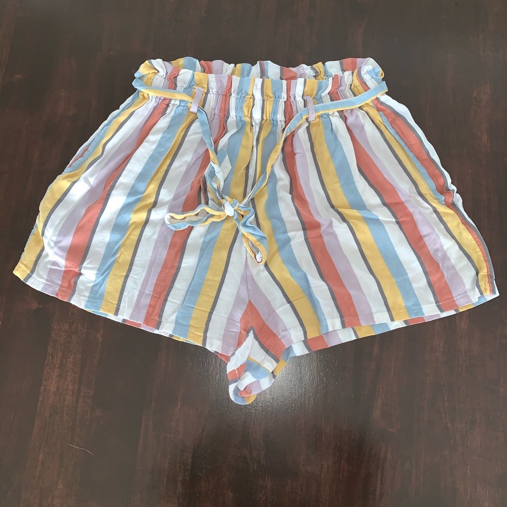 High rise shorts